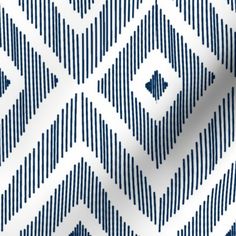 a blue and white pattern with lines on the bottom, in different directions to make it appear