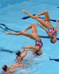 Synchronised Swimming, Katie Clark, 2004 Olympics, Water Aerobics, Swimming Sport, Team Gb