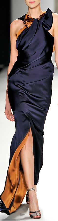 Carolina Herrera ● Fall 2014 Charmeuse Gown, Gown Inspiration, Fall 2014, Elie Saab, Looks Style, Double Face