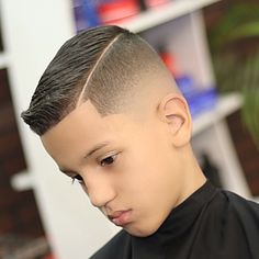 Kids Fade Haircut, Boys Fade Haircut, Boys Haircut Styles, Haircut Boys, Boy Haircuts Short, Toddler Haircuts, Toddler Boy Haircuts, Tan Skin Blonde Hair