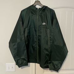 NEW Nike Sportswear Revival Lightweight Woven Jacket Green DQ9303-337 Men Sz XL. Condition is brand new with tags. Shipped with usps priority mail. Green Track Jacket For Outdoor Activities, Sportswear Outerwear With Pockets For Hiking, Nike Windbreaker For Fall Outdoor Activities, Nike Windbreaker For Outdoor Activities In Fall, Nike Windbreaker For Outdoor Fall Activities, Green Sportswear Outerwear For Hiking, Green Sportswear Track Jacket For Fall, Green Track Jacket For Fall Sportswear, Green Track Jacket For Fall