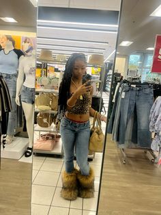 #t4tii #bratz #y2k #2000s #baddiestyle #makeup #blackgirl #backgirlhairstyle #jumbotwist #cheetah #leopard Fall Outfits Black Women Y2k, 90s Fashion Baddie, Lepord Print 2000s Outfit, Cheetah Print Outfits Y2k, Cheetah Print Outfits Black Women, Cheetah Outfit Ideas, 2000s Black Women, Cheetah Girls Outfits, Bratz Outfit Ideas