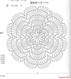 an intricate design is shown in the middle of this page, which shows how to draw and