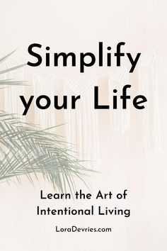 Want to be more present? Want more clarity and direction in your life? Then learn how to embrace and live a more intentional lifestyle. Free Intention Setting / Life Vision worksheet to get you started! By Lora Devries

#intentionalliving #selfcare #mindfulness #setintentions #lifevision #bemorepresent #pinterest Be More Present, How To Believe, Live Intentionally, Balance Energy, Balance In Life, Set Intentions, Intentional Life, Be Intentional