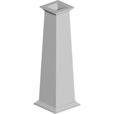 an image of a white monument on a white background