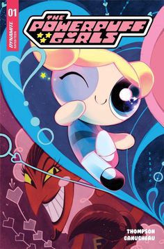 the powerpuff girls comic book cover