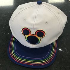 57cm One Size Snap Closure Disney Adjustable Baseball Cap, Adjustable Disney Baseball Cap, Adjustable Mickey Mouse Fun Hat, Disney Adjustable Cap, Fun Mickey Mouse Hat, Adjustable Disney Cap, Fun Mickey Mouse Themed Hat One Size Fits Most, Adjustable Mickey Mouse Cap, Mickey Mouse Baseball Cap, One Size Fits Most