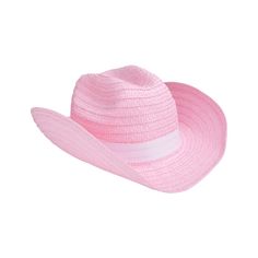 These pink hats will make your girl feel like a real cowgirl! With the pretty pink color, woven design and fabric band, this cowgirl hat makes an amazing party favor for a western themed or horse themed birthday party. The hat can also be a great addition to a cowgirl costume or be the perfect accessory for everyday play. 23" circ. Cheap Pink Rodeo Hat, Pink Cowgirl Hats, Pink Country Hat For Western-themed Events, Pink Princess Cowgirl Hat, Cheap Pink Brimmed Cowboy Hat, Neon Pink Cowgirl Hat, Real Cowgirl, Weaving For Kids, Pink Hats