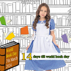 With just 14 days until World Book Day, the excitement is building! Here at Mega Fancy Dress, our enchanting costumes are ready to transport book lovers into their favorite tales. #fancydress #worldbook