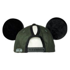 True Original high ponytail style mouse ear hat is perfect for a day spent in the Disney parks or out around town. This hat is made of 100% high quality cotton to be both lightweight and durable. It features a vegan leather "Park+Life" castle logo patch, and two premium black mouse ears made to stand up... even on the wildest rides! Details: ONE SIZE FITS MOST ADULTS: Ball cap features an adjustable metal slider on the back of the hat to allow for easy resizing for a snug and comfortable fit 100 High Ponytail Styles, Castle Logo, Santa Mickey, Black Mouse, Park Life, Ponytail Hat, The North Pole, High Ponytail, Ponytail Styles