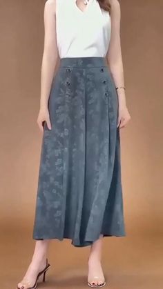 Ice Silk Palazzo Pants jacquard [Video] [Video] in 2022 | African fashion skirts, Best business casual outfits, Business casual outfits Silk Palazzo Pants, Best Business Casual Outfits, Mode Tips, African Fashion Skirts, Fashion Skirts, Clothing Hacks, Business Casual Outfits, Palazzo Pants, Skirt Fashion