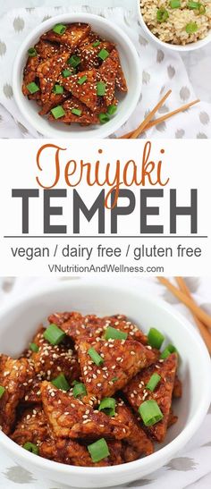 teriyaki tempeh is an easy to make and delicious appetizer