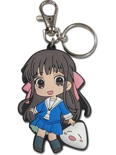 img Fruits Basket Characters, Honda Keychain, Fruits Basket Manga, Yuki Sohma, Tohru Honda, Basket Anime, Fruits Basket Anime, Clay Crafts Air Dry, Anime Book