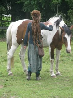 future me Cosmic Serpent, Hippie Dreads, Long Dreads, Paint Horses, Paint Horse, Boho Life, Estilo Hippie