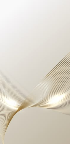 an abstract white and gold background with wavy lines on the bottom right corner, as well as light from below