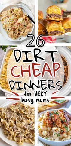 Very Easy Dinner Ideas, Under 30 Minute Meals, Simple Home Cooked Meals, Same Ingredients Multiple Meals, Easy Budget Friendly Meals Families, Cheap Cheap Meals, Clean Cheap Meals, Real Ingredient Meals, Dinners That Are Easy On The Stomach