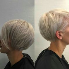 Haircuts For Straight Fine Hair, Hair Growing, Cool Short Hairstyles, Short Straight Hair, Penteado Cabelo Curto, Platinum Blonde Hair, Short Haircut, Trending Hairstyles, Short Hair Haircuts