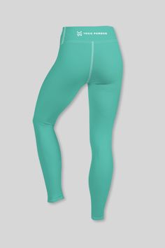 Having colours on pandas are rare. Especially with Toxic Pandas. We made an exception. We want you to stand out from the crowd and express your inner beauty through your yoga session. The Turquoise Star Yoga Leggings provide comfort, but won't sacrifice style. This is the panda way! • 82% polyester, 18% spandex • Four-way stretch • Made with a smooth, comfortable microfiber yarn • Raised waistband Green Compression Tights For Yoga, Green Compression Long Yoga Pants, Green Pants For Pilates, Tight Green Pants For Pilates, Green Full Length Leggings For Training, Green Full Length Training Leggings, Green Tight Pants For Pilates, Green Full-length Training Leggings, Green Compression Yoga Pants For Pilates