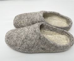 Felted Wool Slippers, Babouche Slippers, Classic Slippers, Felt Shoes, Indoor Slippers, Frame Purse, Small Coin Purse, Moroccan Leather, Wool Slippers