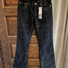 Stylish Black Sparkle Jeans Perfect For Any Occasion. Comfortable Fit With A Trendy Design. Sparkle Jeans, Black Sparkle, Clothing Line, Jeans Color, Jeans Black, Colored Jeans, Buffalo, Black Jeans, Comfort Fit