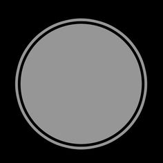 a black and white photo of a round object on a black background, with only one circle in the center