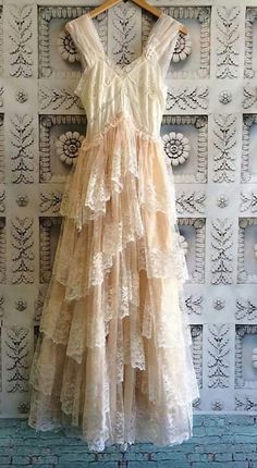 Elegant Lace Dress, Tulle Prom Dresses, Boho Mode, 파티 드레스, Mode Boho, Skirt Maxi, Vestidos Vintage, Tulle Prom Dress, Lace Ruffle