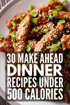 a white plate topped with meat covered in sesame seeds