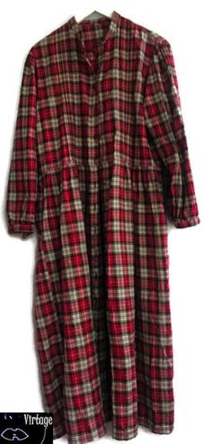 90s dress cottage gore plaid red flannel dress size L XL Measurements  Bust 60cm x2        23.5inches x2                                                                                                                                   Waist 48cmx2 18.5inches x2                                                                                                                                      lenght from waist 83cm  Condition good Item weighs over 500grams . Shipped as economy letter, as cheapest Plaid Dresses For Winter Daywear, Plaid Dress For Daywear In Winter, Plaid Dresses For Daywear In Winter, Cottage Gore, Dress Cottage, Flannel Dress, Red Flannel, 90s Dress, Cotton Flannel