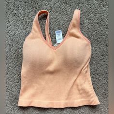 Built In Pads, Never Worn Womens Crop Tops, Poshmark Clothes, Western Clothes, Orange Crop Top, Cute Preppy Outfits, Orange Top, Cute Everyday Outfits, Altar'd State, Christmas 2024