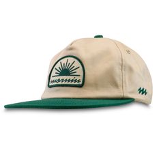 Vintage inspired for those early risers. 100% Cotton Construction for that vintage fit & feel Matching green undervisor Embroidered Patch on Front Embroidered logo on side Snapback closure I hope I'm playing when I'm 80 Retro Cotton Snapback Hat For Outdoor, Retro Green Baseball Cap With Curved Brim, Green Flat Brim Hat With Logo Patch, Retro Green Hat For Streetwear, Green Adjustable 5-panel Baseball Cap, Green Retro Streetwear Hat, Green Cotton Dad Hat With Flat Bill, Vintage Green Snapback Dad Hat, Vintage Green Snapback Hat For Outdoor