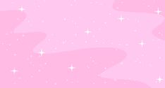 a pink background with white stars on it