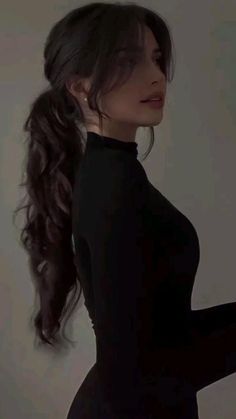 Haircut For Big Forehead, Bridesmaid Hair Ponytail, Hair Inspiration Long, Hairstyles For Layered Hair, Braided Ponytail Hairstyles, Long Dark Hair, Long Hair With Bangs, Haircuts For Long Hair