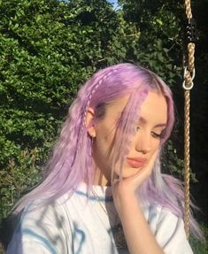 Neon Purple Hair, Pastel Purple Hair, Light Purple Hair, Temporary Hair Dye, Semi Permanent Hair Dye, Lilac Hair, Hair Color Pastel, Lavender Hair, Hair Advice