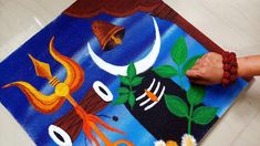 Shivratri Art & Crafts Activities for Kids Check more at https://www.kidsartncraft.com/shivratri-art-crafts-activities-for-kids/ Black Colour Rangoli Designs, Radhakrishna Rangoli Designs, Shivji Rangoli Designs, Rangoli For Mahashivratri, Rangoli Designs Shivling, Artistic Rangoli Design, Mahadev Rangoli Designs Easy, Rangoli Designs Shiva, Rangoli Designs Mahadev