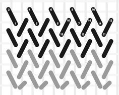 an image of the numbers and arrows on a white background with black lines in different directions