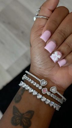 Acrylic Toe Nails, Hard Nails, Colored Acrylic Nails, Girly Acrylic Nails, Dope Nail Designs, Waste Of Time, Short Square Acrylic Nails, Exotic Nails, Acrylic Nails Coffin Pink