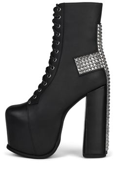 BL-CROSS HN Black Washed Silver 6 Fur Street Style, Cork Sandals, Closed Toe Sandals, Studded Heels, Platform Stilettos, Black Heel Boots, Black Heel, Jeffrey Campbell Shoes, Toe Sandals