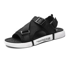 Color: Other,Black Closure Type: Velcro Feature: Slip Resistant,Two-ways Size: US 10.5,US 8,US 9,US 10,US 11,US 7.5,US 8.5,US 6.5 Shoes Type: Outdoor Sandals,Beach Sandals Toe Type: Opened Upper Material: Mesh,Cloth Outsole Material: Rubber Casual Sandals For Leisure And Beach Season, Casual Sandals For Leisure During Beach Season, Black Breathable Sport Sandals For Vacation, Black Breathable Sport Sandals For Summer, Comfortable Sport Sandals For Summer Leisure, Comfortable Leisure Sport Sandals For Summer, Comfortable Summer Sport Sandals For Leisure, Black Breathable Sandals For Spring, Breathable Black Sandals For Spring