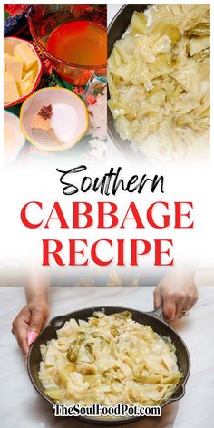 Best Southern Cabbage Recipe With Soul Food Flavor by The Soul Food Pot. A Southern cabbage recipe is the perfect comfort food for folks who appreciate down-home cooking. Perfectly spiced with a blend of savory soul food seasonings, this dish is ideal for any occasion. This seasoned cabbage recipe is traditionally cooked over the stovetop by frying (or sautéing) the cabbage in a large skillet. But today, it doesn’t have to be cooked that way! How to make the best Southern cabbage.