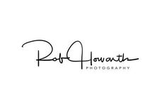 the logo for photography company, rohquath