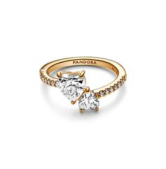 in stock Pandora Jewelry Gold, Wedding Ring Women Gold, Cute Rings For Girlfriend, Promise Rings For Her Gold, Dainty Promise Rings Gold, Couple Initial Rings Gold, Promise Rings For Her Pandora, Promise Ring Pandora, Ring For Girlfriend