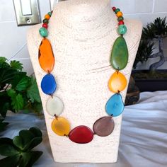 Artisanal Tagua Nut Necklace With Matching Earrings Handcrafted In Ecuador. This Is Organic Vegan Jewelry . Tagua Feels Very Nice On The Skin, It Is Dense And Durable, But Lightweight. It Looks Great With Casual Outfits And Dressy Ones. The Length Can Be Adjusted Due To The Sliding Cord Made Of Artisanal Cotton Thread Dipped Into Beewax, Which Makes It Very Strong. Tagua Is A Gift Of Nature, This Jewelry Looks Great With Dressy Clothes And Casual Ones. Buy One Today, You Will Be Very Pleased Wit Cowgirl Ring, Claires Earrings, Dressy Clothes, Jewelry Looks, Vegan Jewelry, Gold Bangle Set, Tagua Jewelry, Pink Cowgirl, Tagua Nuts