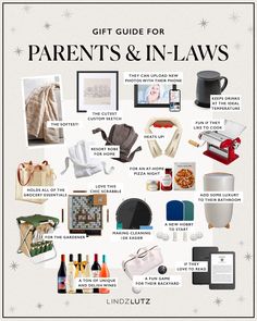 the gift guide for parents and in laws