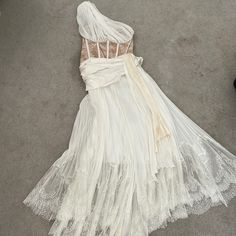 White Lace Bustier Give Me Your Best Offer Luxury Cream Lace Maxi Dress, Luxury Cream Long Sleeve Lace Dress, Luxury Cream Lace Long Sleeve Dress, Luxury Cream Lace Mini Dress, Bohemian Cream Scalloped Lace, Lace Bustier, White Lace Dress, Black Lace Dress, Jonathan Simkhai