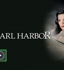 an image of a woman with the words pearl harbor in front of her and behind her