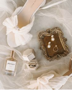 wedding flat lay, wedding details, details shots wedding, wedding detail shots Wedding Photography Detail Shots, Ceremony Outdoor, Wedding Shot List, Wedding Portrait Poses, Loeffler Randall Shoes, Wedding Details Photography, Cinderella Story, Wedding Picture Poses, Ring Boxes