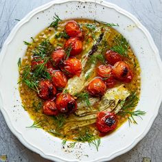 Mob — Brothy Roast Tomatoes, Fennel & Giant Couscous Healthy Homesteader, Homesteader Recipes, Giant Couscous, Fennel Recipe, Roast Tomatoes, Fennel Pasta, Food Savoury, Veggie Food, 5 Senses