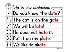 a printable worksheet for students to practice sentence writing