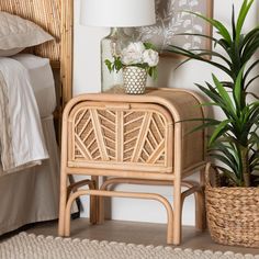 bali & pari Carabella Boho Nightstand, 1-Drawer, Natural - Walmart.com Boho Bedside Table, Night Stands Bedroom, Boho Nightstand, Boho Side Table, Apartment Vibes, Mid Century Nightstand, Nightstand Set Of 2, Bedroom Essentials, Boho Theme