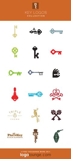 the key logos collection is shown here